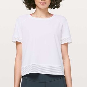 Lululemon Stripe in Stride Short Sleeve